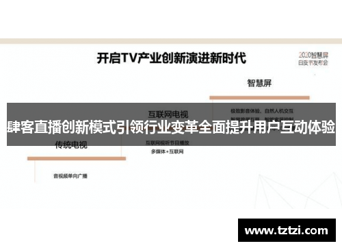 肆客直播创新模式引领行业变革全面提升用户互动体验